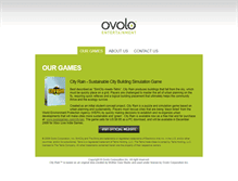 Tablet Screenshot of ovologames.com